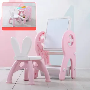 Children's drawing board toys can be lifted home bracket chalkboard baby doodle painting writing board block table