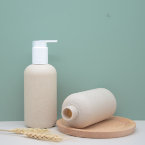 Botella Biodegradable de champú para loción, envase de embalaje de paja vacía cosmética, embalaje ecológico de plástico de trigo para el cuidado de la piel - Product Image 3