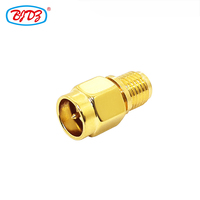 Usine directement en gros prise mâle SMA vers prise femelle SMA connecteurs de convertisseur d'adaptateur coaxial RF en stock
