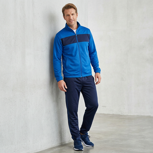 Comfortable Breathable Winter Training Set for <b>Running</b> and Sports <b>Men</b> Casual Windbreaker Suit Zipper Jacket and Track <b>Pants</b> Set - Product Image 6