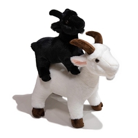 CPC peluche chèvre décoration Noël peluche animal jouet en peluche logo personnalisé
