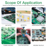Pasta de Soldadura sin Plomo KELLYSHUN KZ-1551 Sn99% Ag0.3% Cu0.7% para Reparación de Teléfonos Móviles SMD BGA LED, Hecho en China, ODM/OEM
