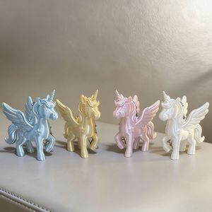 <b>Pink</b> Unicorn Keychain PVC Animal Theme Portable Promotional <b>Gift</b> for Girls and Friends - Product Image 2