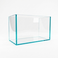 Aquarium en verre ultra-clair fabriqué en usine, volume 300L, taille personnalisable, écologique, facile à nettoyer, transparent, rectangulaire
