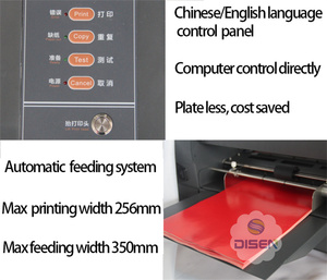 Tự Động Kỹ Thuật Số Nhôm Gold Foil Máy In Ấn Cuộn Để Cuộn Băng Thẻ Kinh Doanh Giấy Nhãn Hot Foil Stamping Máy - Product Image 2