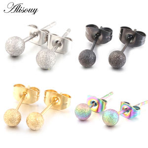 أقراط أذن بمسامير كروية مطفية ومجلففة من الفولاذ المقاوم للصدأ بوزن 20 جرام للبيع بالجملة أقراط أذن Punk أذن Tragus أقراط أذن للتثقيب للرجال والنساء - Product Image 3