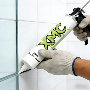 XMC300 Free Sample Wholesale One Component Quick Drying Weatherproof Clear 280ml Acetic <strong>Silicone</strong> Sealant For Bathtub Use - Product Image 6
