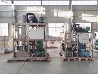 Machine à glace en tubes à économie d'énergie, capacité 1 tonne/jour, avec commande PLC, en acier inoxydable 304, 220V/60Hz, pour usine de glace en tubes
