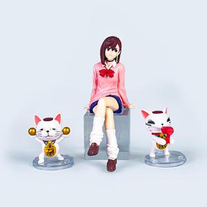 Vente en gros Nouveau Style <span class=keywords><strong>Anime</strong></span> Momo Ayase Ornements de bureau Mignon Q Version Figurines - Product Image 2