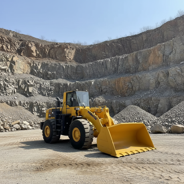 Used Heavy Equipment KOMATSU WA500 2022 Wheel Loader 9 Ton Engine Motor Pump Factory Direct Selling Sufficient Stock Fast