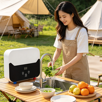 Chauffe-eau électrique instantané sans réservoir à commande tactile haute efficacité 5500W pour appartement et camping-car