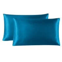 Offre Spéciale taies d'oreiller en satin ensemble standard de 2 taies d'oreiller en satin sur mesure pour les cheveux et la peau
