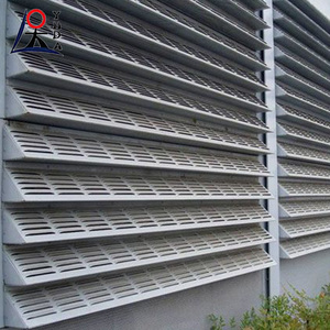 Barrière <span class=keywords><strong>anti</strong></span>-<span class=keywords><strong>bruit</strong></span> en métal pour clôture extérieure, isolation phonique, réduction du <span class=keywords><strong>bruit</strong></span> du trafic ferroviaire - Product Image 6