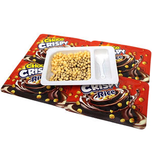 Vasitos de Galleta Dulce con <span class=keywords><strong>Chocolate</strong></span> al por Mayor, con Forma de Pastel y Salsa de <span class=keywords><strong>Chocolate</strong></span>, Incluye Bolas de Arroz Crujientes - Product Image 4