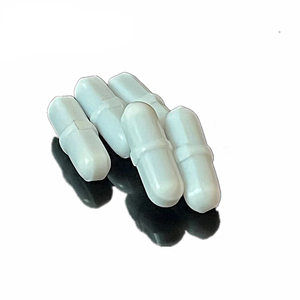 เครื่องกวนแม่เหล็กแบบมีห่วง, เครื่องกวนแบบแม่เหล็กทำจาก PTFE แบบมีแท่งกวนสีขาว - Product Image 1