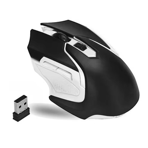 Ratón óptico USB de 2,4 GHz, ratón inalámbrico ergonómico ajustable de 1600 DPI para ordenador portátil y <span class=keywords><strong>PC</strong></span> - Product Image 6