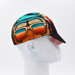 Divertido Unisex 100% poliéster lindo <span class=keywords><strong>gorila</strong></span> patrón suave <span class=keywords><strong>gorra</strong></span> de ciclismo casco de bicicleta de carretera forro <span class=keywords><strong>gorra</strong></span> de tela de bicicleta de montaña para montar - Product Image 3