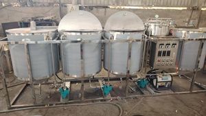 Aceite de palma, aceite de girasol, desgomado, deshidratación, decoloración y máquina de refinación - Product Image 4