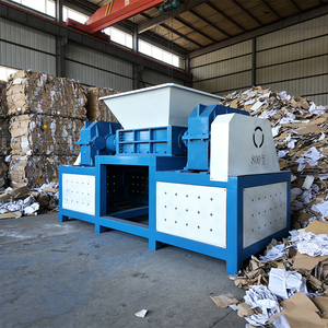 Full Automatic Large Tyre <strong>Shredding</strong> Machine Industrial <strong>Rubber</strong> Crusher for Used Tyre Recycling Plant - Product Image 1