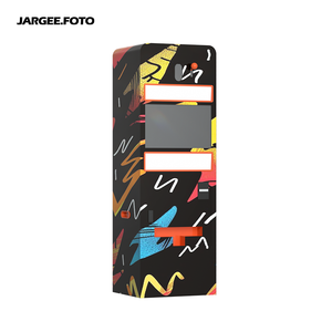 Photomaton vertical compact noir avec caméra pour le style de rue, les magasins de détail, les kiosques en libre-service, résolution 2K/4K - Product Image 2