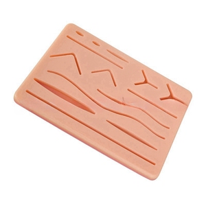 Kit de instrumentos de sutura quirúrgica, juego de Anatomía de sutura de silicona de 11 piezas, módulo de práctica de múltiples heridas para maniquíes de entrenamiento de práctica - Product Image 4