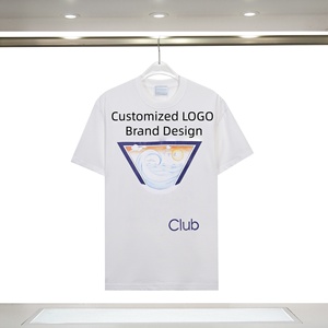เสื้อยืดผู้ชายลายดอกไม้ แขนสั้น ทรงโอเวอร์ไซส์ ขายดีจาก Dropshipping Casa ผ้าฝ้าย 100% ป้องกันขนร่วง แห้งเร็ว คุณภาพสูง - Product Image 2