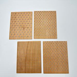 Mèches de bougie en <span class=keywords><strong>bois</strong></span> avec bases en métal pour la fabrication de bougies artisanales - Product Image 2