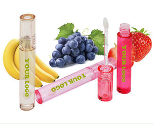 Recién llegado, logotipo personalizado, aceite de brillo de labios limpio, hidratante, fruta, aceite de labios jugoso transparente, Etiqueta Privada - Product Image 2