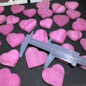 Alta Qualidade Reiki <span class=keywords><strong>Gemstone</strong></span> Healing Stone Preço De Atacado Coração De Cristal De Rubi Coração Para Decoração De Casa - Product Image 5