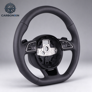 Volant en fibre de carbone forgé sur mesure pour Audi A4 A4L B7 A6L C6 A3 8P Sportback TT 8N MK1 Rs7 Rs5 S3 A7 8v S4 B9 B8 S5 Rs6 - Product Image 4