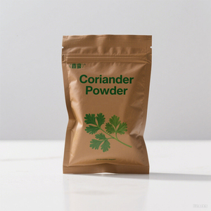 Tùy chỉnh in Nắp kéo dây kéo nhôm lá đứng lên túi thực phẩm gia vị bột thảo mộc gia vị bao bì túi với cửa sổ rõ ràng - Product Image 5