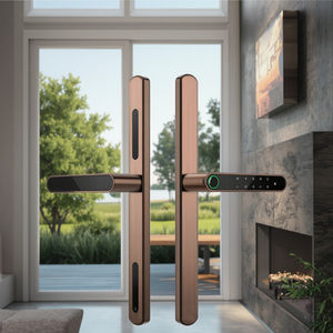 सही गुणवत्ता वाले क्रांतिकारी गेट बाड़ मोबाइल ऐप नियंत्रण एकीकृत अलार्म सिस्टम आउटडोर दरवाजा लॉक - Product Image 4