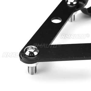 Soporte Universal para Faro de Motocicleta de 37-41 mm, 41-51 mm, 51-61 mm, Abrazadera de Montaje Ajustable para Horquilla, Soporte para Faro Delantero Negro - Product Image 6