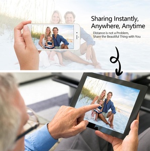 Lecteur publicitaire multimédia interactif Écran IPS 10 "Wifi Connect <span class=keywords><strong>Cadre</strong></span> <span class=keywords><strong>photo</strong></span> numérique partagé avec le service cloud - Product Image 4