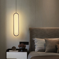 Lampes suspendues modernes à LED, éclairage d'intérieur pour la maison, le salon, la salle à manger, le lit, la salle de bain, la décoration