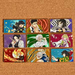 Pin de Aleación Esmaltada con Personaje de Anime, Pin Coleccionable de Personaje de Anime, Diseño Rectangular, Broche de Moda para Ropa y Bolsos - Product Image 1