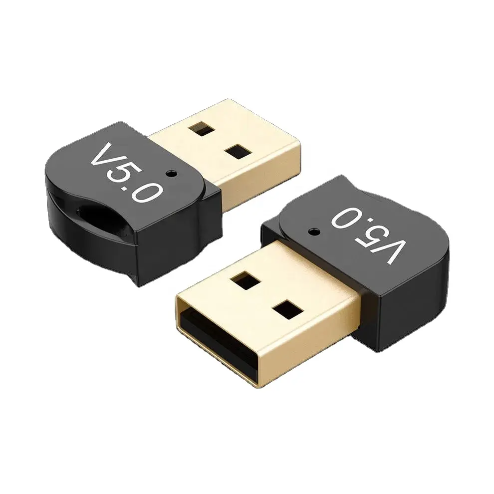 USBアダプターTrueV5.0ブルーレシーバーワイヤレスミニUSB歯ドングルレシーバー (ラップトップマウスキーボードアクセサリー用)
