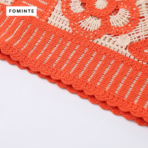 Pull <span class=keywords><strong>d</strong></span>'<span class=keywords><strong>été</strong></span> populaire fait à la main <span class=keywords><strong>au</strong></span> <span class=keywords><strong>crochet</strong></span> Creux <span class=keywords><strong>Crochet</strong></span> Long Gilets Patrons - Product Image 3