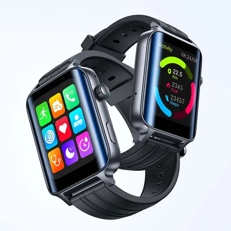 JOYROOM 1,85 Zoll großer Bildschirm 4G Bluetooth Smart Watch wasserdicht Herren Damen Smartwatches-Set