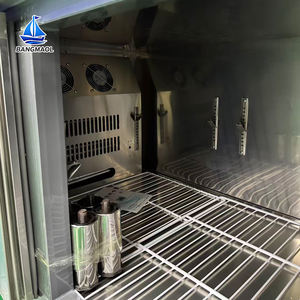 Réfrigérateur-congélateur sous comptoir commercial en acier inoxydable, plan de travail, équipement de cuisine de restaurant, appareils robustes - Product Image 6