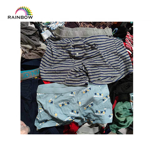 Ropa interior de algodón informal de alta calidad <span class=keywords><strong>para</strong></span> hombre y niño de <span class=keywords><strong>segunda</strong></span> <span class=keywords><strong>mano</strong></span>, pantalones cortos, tienda china a granel, nuevo stock, Ukay, Ukay, Bale, venta por Kilo - Product Image 5