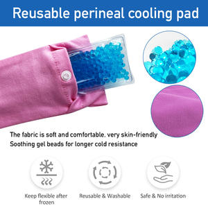 Paquetes fríos perineales instantáneos para alivio posparto: almohadillas <span class=keywords><strong>de</strong></span> hielo reutilizables para <span class=keywords><strong>hemorroides</strong></span> y <span class=keywords><strong>manejo</strong></span> del dolor - Product Image 3