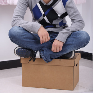 Boîtes de déménagement en carton imprimées en couleur personnalisées, grande taille 600 <span class=keywords><strong>x</strong></span> 400 <span class=keywords><strong>x</strong></span> 400, boîte en papier avec logo pour le déménagement - Product Image 3