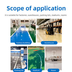 Nước dựa trên chất kết dính mạnh mẽ chống bẩn Epoxy sàn véc ni nhanh khô chống mài mòn chống ăn mòn - Product Image 4
