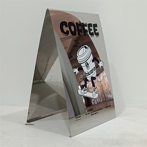 Customized a Shape Stainless Steel Business Sign Outdoor Sign Board Stand up Advertising Board a Frame Sign - Product Image 6