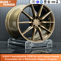 Jantes forgées monobloc GUDE 722auto F Style Extreme Deep Concave Multi Spoke 18-22 pouces 5x112 5x120 pour BMW Série 3, 4, 5 et Audi