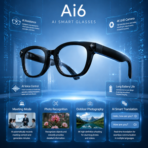 M01SP AI Smart Glasses with 8MP Camera Video Recording Many Languages Translation Sunglasses <b>Bluetooth</b> Call Music Play Men Women - Product Image 2
