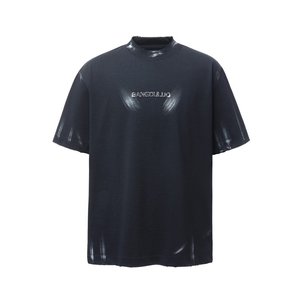 เสื้อยืดลำลองผู้ชายทรงหลวมอินเทรนด์คุณภาพสูงแขนสั้นสไตล์เรโทร <span class=keywords><strong>NINE</strong></span> DAY 2694 - Product Image 1