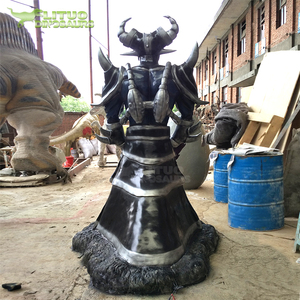Statue de personnage de <span class=keywords><strong>jeu</strong></span> <span class=keywords><strong>en</strong></span> <span class=keywords><strong>ligne</strong></span> Kassadin <span class=keywords><strong>en</strong></span> fibre de verre GRP - Product Image 3
