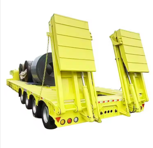 Semi-remorque à plateau surbaissé à 6 essieux, grande capacité <span class=keywords><strong>de</strong></span> charge, conception à poutre concave pour <span class=keywords><strong>le</strong></span> <span class=keywords><strong>transport</strong></span> <span class=keywords><strong>de</strong></span> machines minières et <span class=keywords><strong>de</strong></span> <span class=keywords><strong>marchandises</strong></span> lourdes - Product Image 6